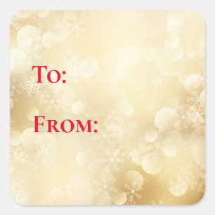 Christmas  Gift Tag Stickers
