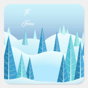 Christmas Gift Tag Stickers