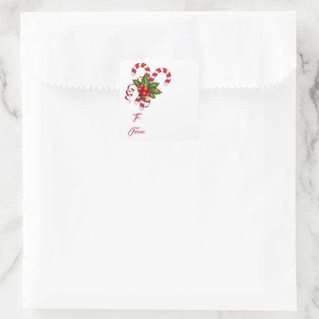 Christmas Gift Tag Stickers (Bag)