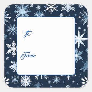 Christmas Gift Tag Stickers