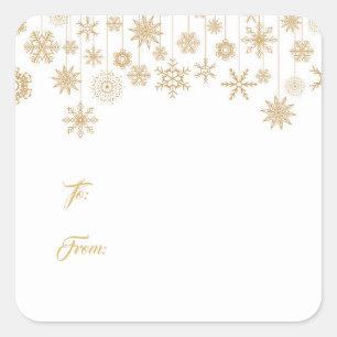 Christmas Gift Tag Stickers