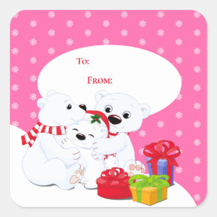 Christmas Gift Tag Stickers