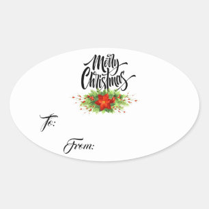 Christmas Gift Tag Stickers