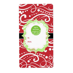 Christmas Gift Tag Stickers