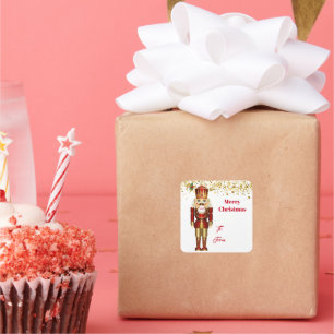 Christmas Gift Tag Stickers-Nutcracker