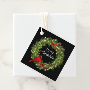 Christmas Gift Tag-Wreath Favour Tags