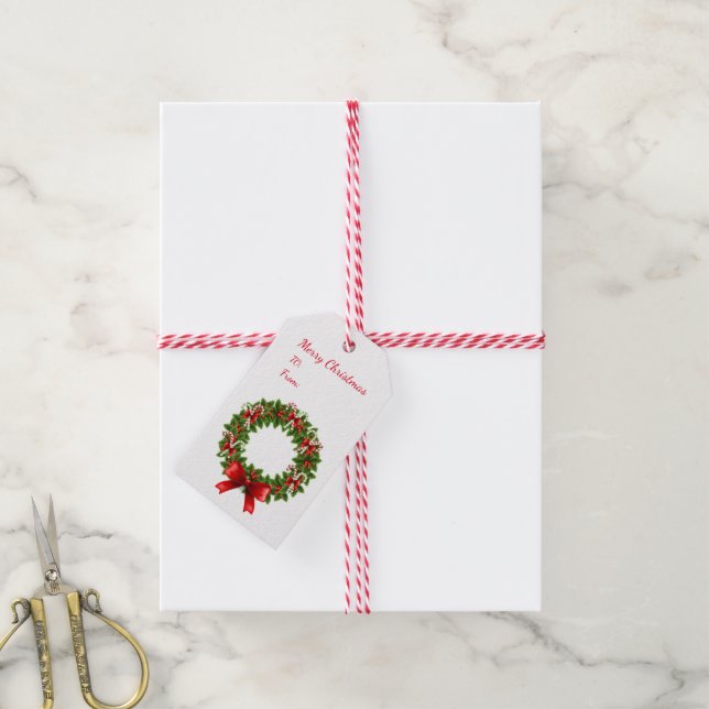 Christmas Gift Tags (With Twine)