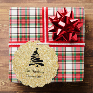 Christmas Gift Tags, Christmas Tree Tag Ornament Card