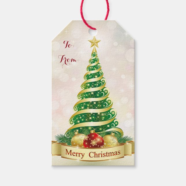Christmas Gift Tags/Christmas Tree Tags (Front)