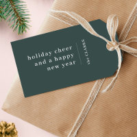 Christmas Gift Tags | Holiday Cheer Happy New Year