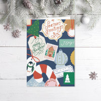 Christmas Gift Tags Illustrated