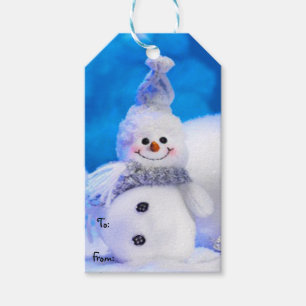 Christmas Gift Tags/Snowman Tags