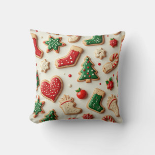 christmas gift throw pillow
