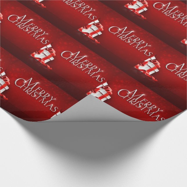 Christmas Gift Wrap/Gifts Wrapping Paper (Corner)