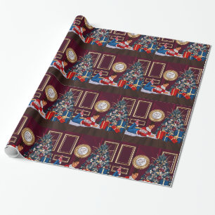 Christmas gift wrap roll
