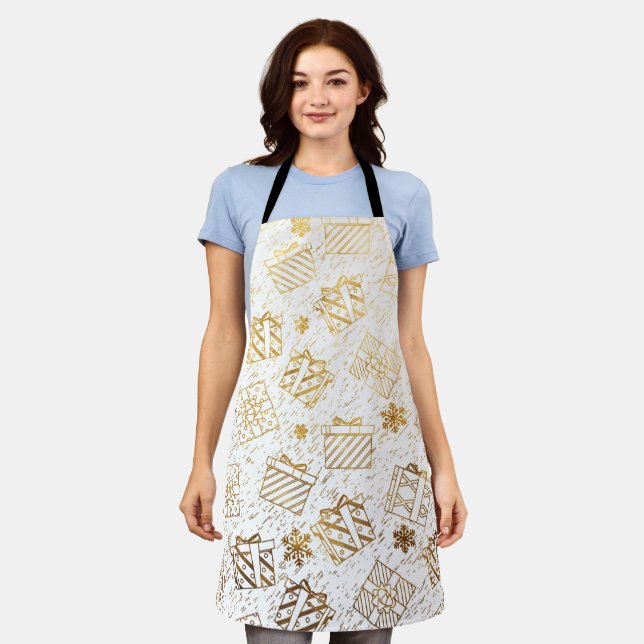 Christmas gifts 4 apron (Worn)