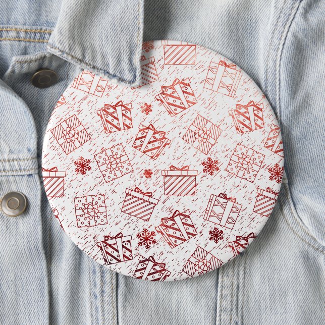 Christmas gifts 5 6 inch round button (In Situ)