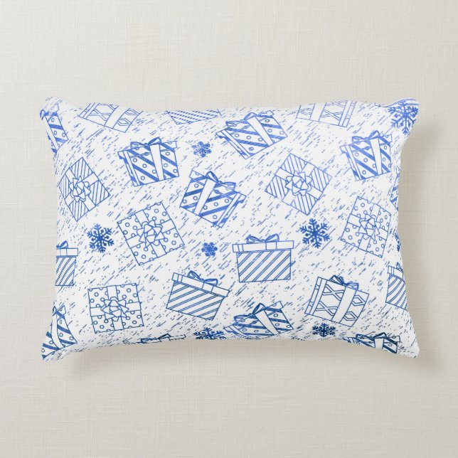 Christmas gifts 6 accent pillow (Front)