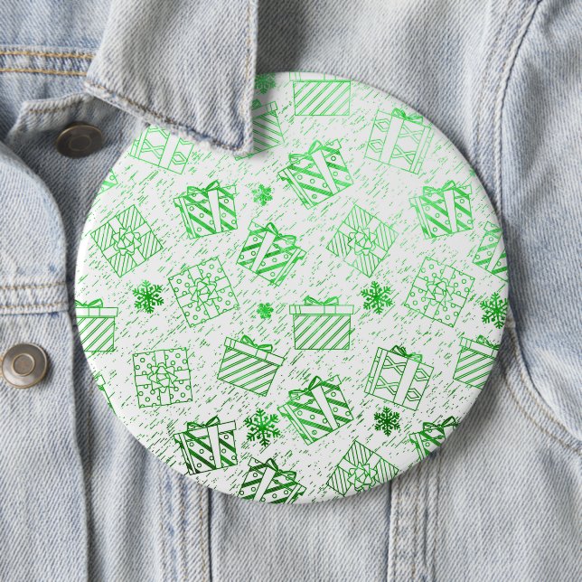 Christmas gifts 7 6 inch round button (In Situ)