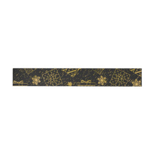 Christmas gifts 8 wrap around label