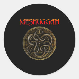 Christmas Gifts For Meshuggah Lovers - Men Design  Classic Round Sticker