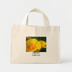CHRISTMAS GIFTS FRIENDS Poppies Tote Bag Gifts