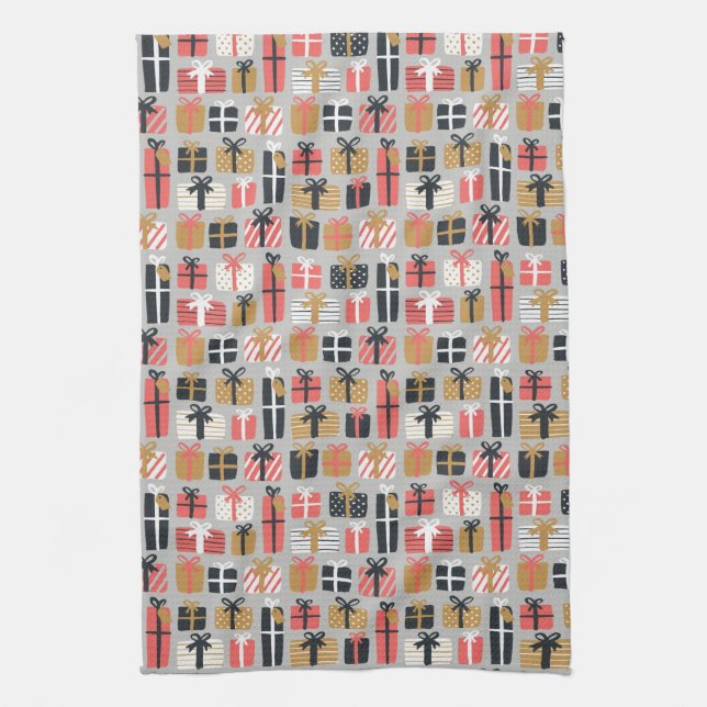 Christmas Gifts Kitchen Towel (Vertical)