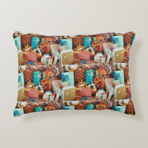 **CHRISTMAS GIFTS OR PRESENTS GALORE** PILLOW