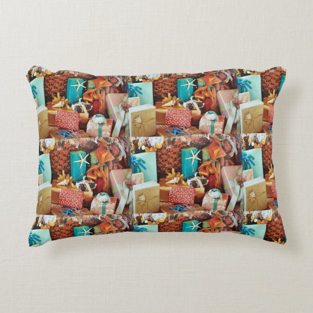 **CHRISTMAS GIFTS OR PRESENTS GALORE**  PILLOW (Front)