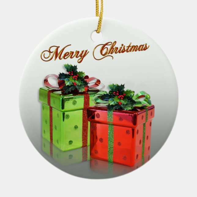 Christmas gifts ornament (Front)
