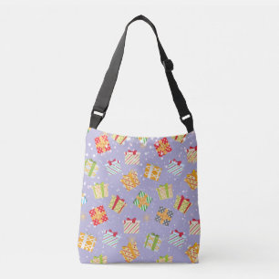 Christmas gifts pattern crossbody bag