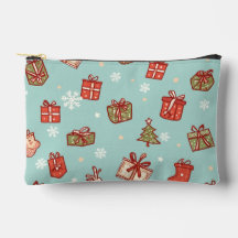 Christmas Gifts Pattern Pouch