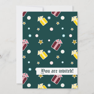 Christmas Gifts Personalized Invitation