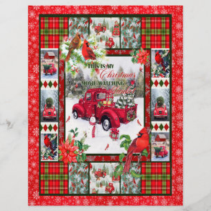 Christmas Gifts This Is My Christmas Movie Watch Letterhead