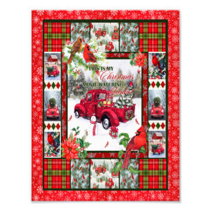 Christmas Gifts   This Is My Christmas Movie Watch Photo Print