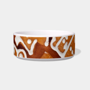 Christmas Gingerbread Biscuits Bowl