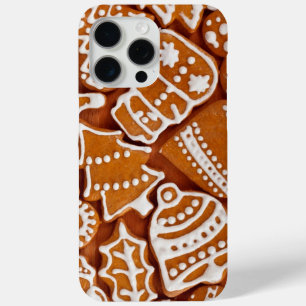Christmas Gingerbread Biscuits iPhone 15 Pro Max Case