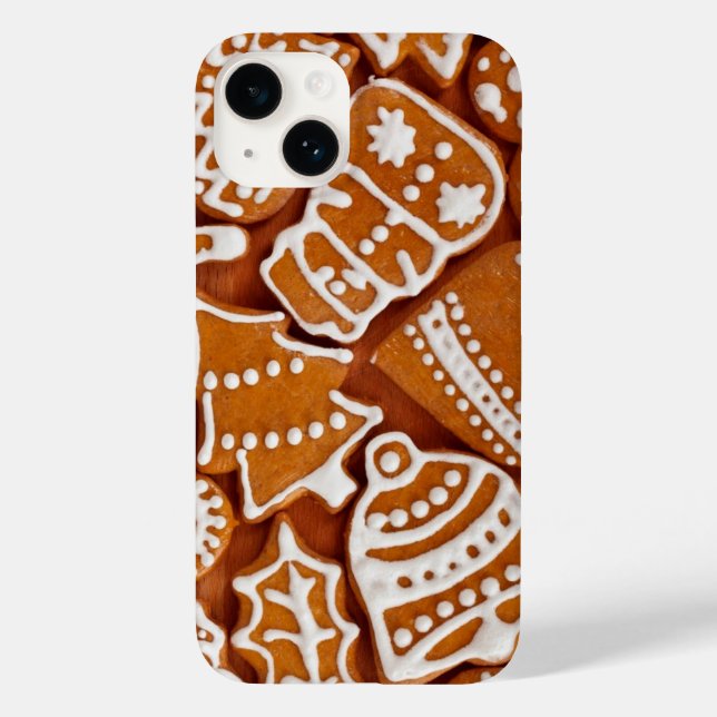 Christmas Gingerbread Biscuits Case-Mate iPhone Case (Back)