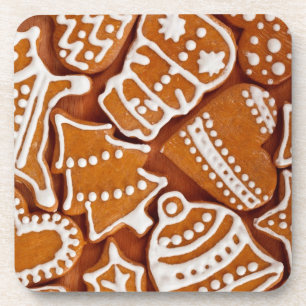 Christmas Gingerbread Biscuits Coaster