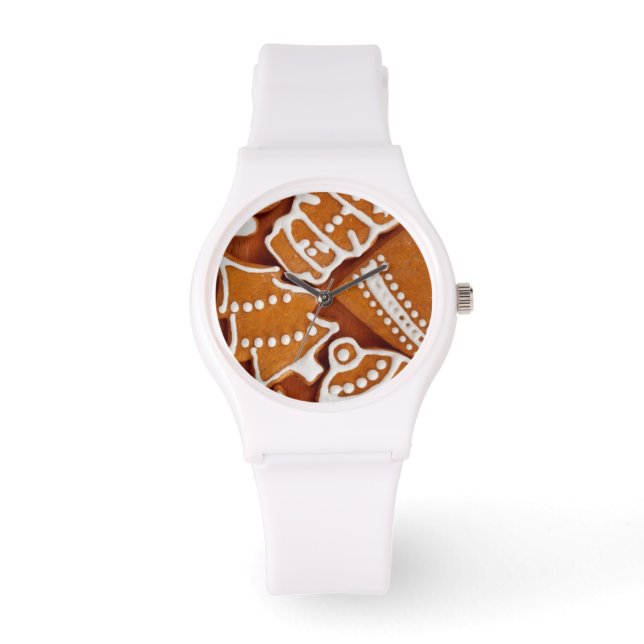 Christmas Gingerbread Biscuits Watch (Front)