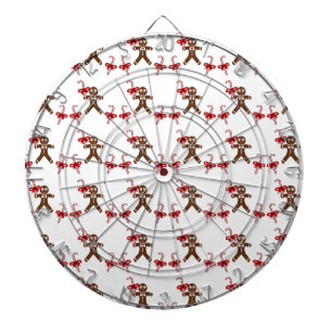 Christmas Gingerbread Candy Dartboard