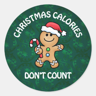 Christmas Gingerbread Cookie Sticker