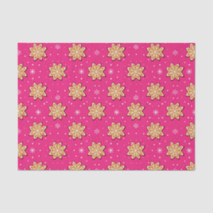 Christmas Gingerbread Cookies Modern Tissue Paper