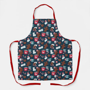 Christmas Gingerbread Hot Chocolate Apron