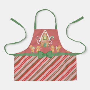 Christmas Gingerbread House Apron