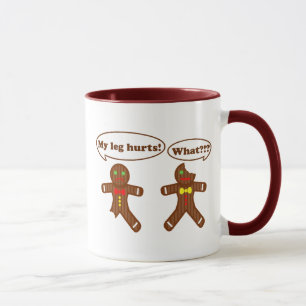 Christmas Gingerbread Humour Mug