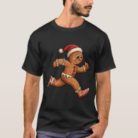 Christmas Gingerbread Running Funny Runners Pajama