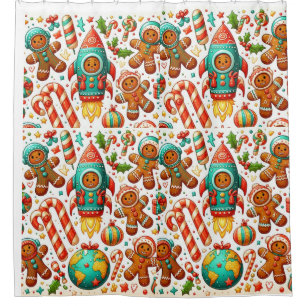 Christmas gingerbread space