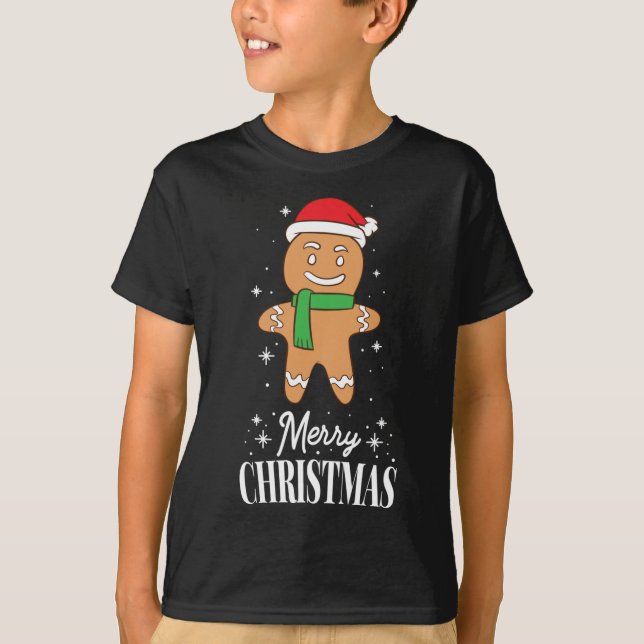 Christmas Gingerbread T-Shirt (Front)