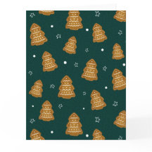 Christmas Gingerbread Trees 